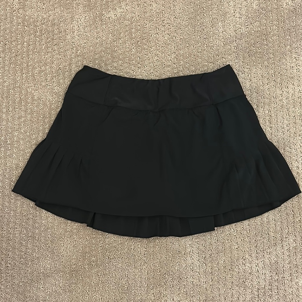 Black tennis skirt